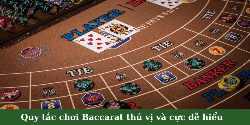 Quy tắc chơi Baccarat thú vị và cực dễ hiểu 