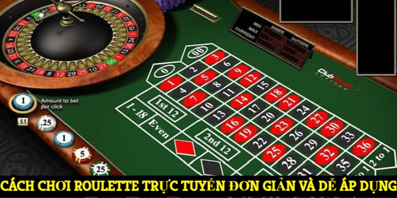 Cách chơi Roulette trực tuyến đơn giản và dễ áp dụng