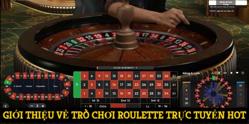 Giới thiệu về trò chơi Roulette trực tuyến HOT 